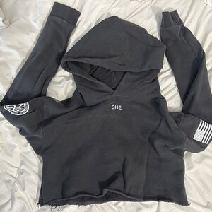 Darc sport crop hoodie